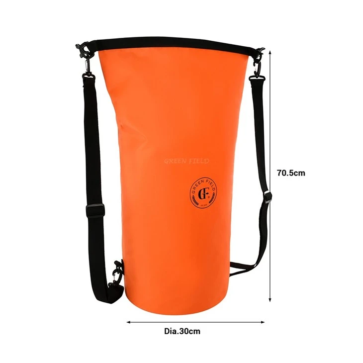 40L Outdoor Cycling PVC Mesh Fabric Dry Bag