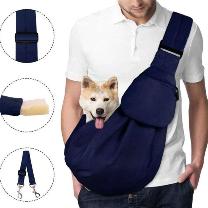Custom Dog Sling Carrier Hiking