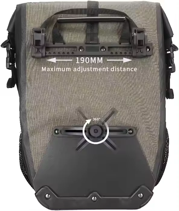 27L Road Mountain Ride Bike Rear Bag