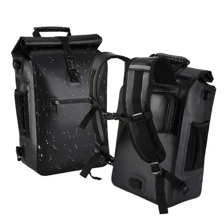Waterproof Recycled Bike Laptop Bag Custom